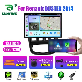 13.1 collu Auto Radio Renault DUSTER 2014. gada Auto DVD, GPS Navigācija, Stereo Carplay 2 Din Centrālā Multivides Android Auto