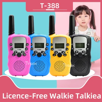 ITSOK T388 Walkie Talkie Bērniem 2 Gab. Bērnu Radio divvirzienu Radio Bērnu Dzimšanas dienas Dāvana Bērnu Rotaļlietas Zēniem Meitenēm