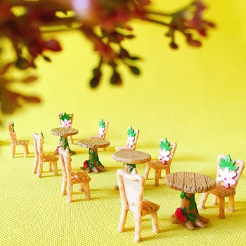 galda, krēsla/fairy garden gnome/sūnu terārija mājas dekoru/bonsai/pudele, dārzā/miniatūras/amatniecības piegādēm