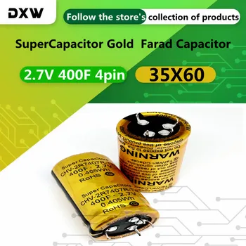 1GB/Daudz 2.7 V 400F 4pin SuperCapacitor Zelta Farad Kondensators Lielu Strāvu, Var Izmantot Kā Moduli, Automobiļu Taisngriezis DIY