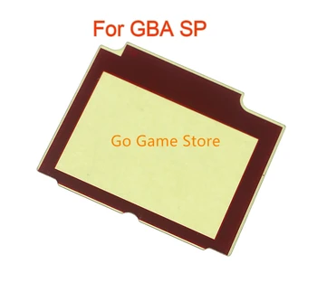 par GameBoy Advance SP Sarkano Krāsu GBA SP Sarkanā plastmasas Ekrānu, Objektīva Aizsargs