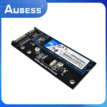 Aubess M. 2 SATA Adapteri M2 SATA3 Adapteris NGFF Adapteri Kartes SSD Solid State Drive 6G Interfeiss Konversijas Karte