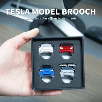 Tesla broša par tesla model 3 s x y 2023 piederumi