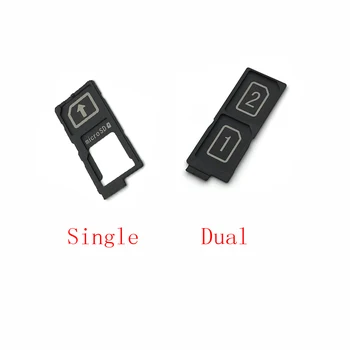 Vienu Dual SIM Kartes ligzda turētāja Slota Sony Xperia Z5 Z5P Z5 Premium E6883 E6853 E6653 E6683