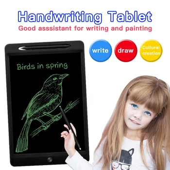 LCD Rakstiski Tabletes 11.5 Collu Rokraksta Zīmēšanas Tablete Krāsains Ekrāns ar Irbuli, Bloķēšanas Pogu Toddler Kids Izglītojošās