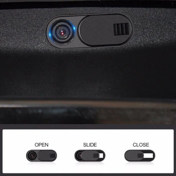 Kamera Bloķētājs Webcam Vāciņu, Bīdiet Automašīnas salona Kameras Vāciņu Ultra-Plānas Kamera Bloķētājs Savienojami ar Modeli 3/Y Izturīgs 40GF