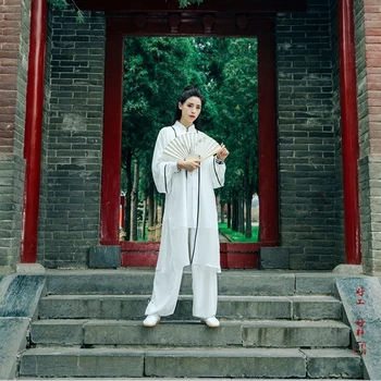 Tai chi vienotu kung fu drēbes sievietēm, vīriešiem, tai chi, apģērbu 2018 jauns dizains ķīniešu tai chi uzvalks Ķīniešu stilā FF2019