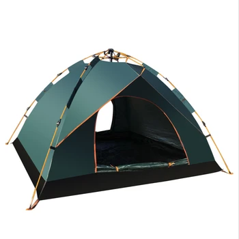 Automātiskā Kempinga Telts, 3-4 Personu Ģimenes Telts Nepatiesu divlīmeņu Instant Setup Noderīgu Backpacking Telts Pārgājieniem Ceļa