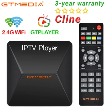 GTMEDIA ifire2 DVB Full HD 1080P H. 265 HEVC iebūvētu WIFI 2.4 G 2.4 G ar Bezvadu Tālvadības IFIRE Set Top Box