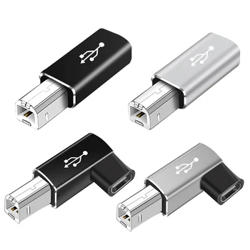 USB C Tipa Sievietes USB B Vīriešu Adapteris Skeneri, Printeri Converter USB C Datu pārraides Adapteris MIDI Kontrolieri Tastatūras
