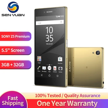 Oriģināls Sony Xperia Z5 Premium E6853 E6883 4G Mobilā Tālruņa 5.5