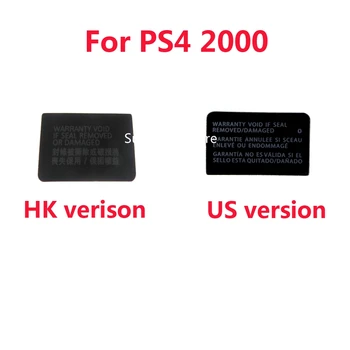 100gab Par Playstation 4 PS4 slim 2000 Konsoles Korpusa Apvalks Slim Black Atpakaļ Zīmes Frāzi Ielīmējiet Uzlīmes, Etiķetes, Zīmogs UK MUMS verison