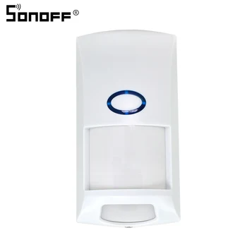 SONOFF PIR2 RF PIR Kustības Sensoru Detektoru 433Mhz Wifi Bezvadu Tālvadības Ierakstu Signalizāciju, Drošības Sistēmu Anti Theft Smart Home Alexa