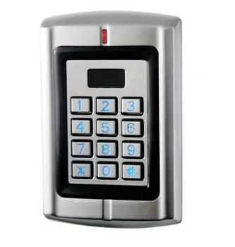 Anti-vandal metāla tastatūru & RFID piekļuves kontrolieris W3-Ir divas durvis atbalsta PIN,EM karti,PIN+EM karti augsta līmeņa drošības