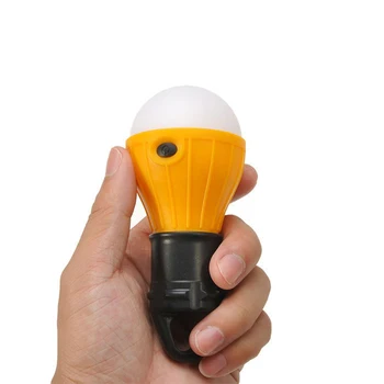 1PC Āķa Karājas Lampas Āra Campinglight Enerģijas taupīšanas LED Lampas, Telts Avārijas Gaismas Lukturīti 3LED Mini Nakts Gaisma