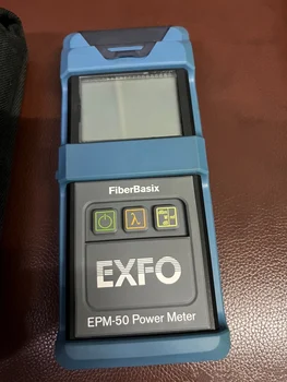 Bezmaksas Piegāde Sākotnējā EXFO EPM-50 Optiskās Jaudas Mērītājs EPM-53 EPM-53X +10 līdz -60dBm Telekomunikāciju +26-50dBm Raidījums