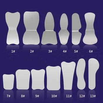 1gab Zobu spoguļi fotogrāfija Nerūsējošā Tērauda Autoclavable IntraOral Ortodontijas zobu Atstarotājs, spoguļi, ortodontija produkti