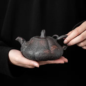 Qingxi Violeta Keramikas Ķirbju Pot Antīko Palīdzības Keramikas Tējkanna Mazo Atsevišķu Tējkanna, Tēja, Padarot Ierīces Mājsaimniecības Kung Fu Tēju Komplekts