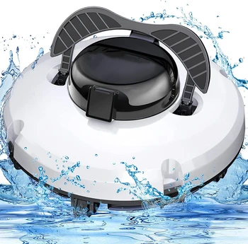 Peldbaseins Cleaner Tīrīšanas Robots Bezvadu Automātiskā Ūdens Iesūkšanas Mašīna 5200mAh Papildināt Kreisēšanas Spēju 120 Minūtes