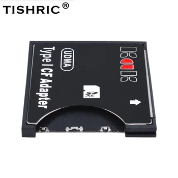 TISHRIC Jaunu SD Ar I Tipa CF Adapteri SDHC SDXC, MMC Standarta Compact Flash Type I Memory Card Converter Cardreader Fotokameras