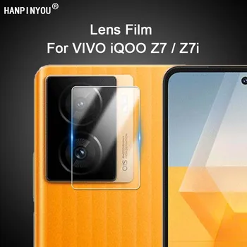 Par VIVO iQOO Z7 Z7i Z7x HD Skaidrs, Ultra Slim Atpakaļ Kameras Vāciņš Objektīva Aizsargs, Mīksts Aizsargs Aizsargājošu Plēvi -Ne Rūdīta Stikla